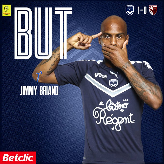 波尔多客场逆转战胜梅斯，反弹取胜