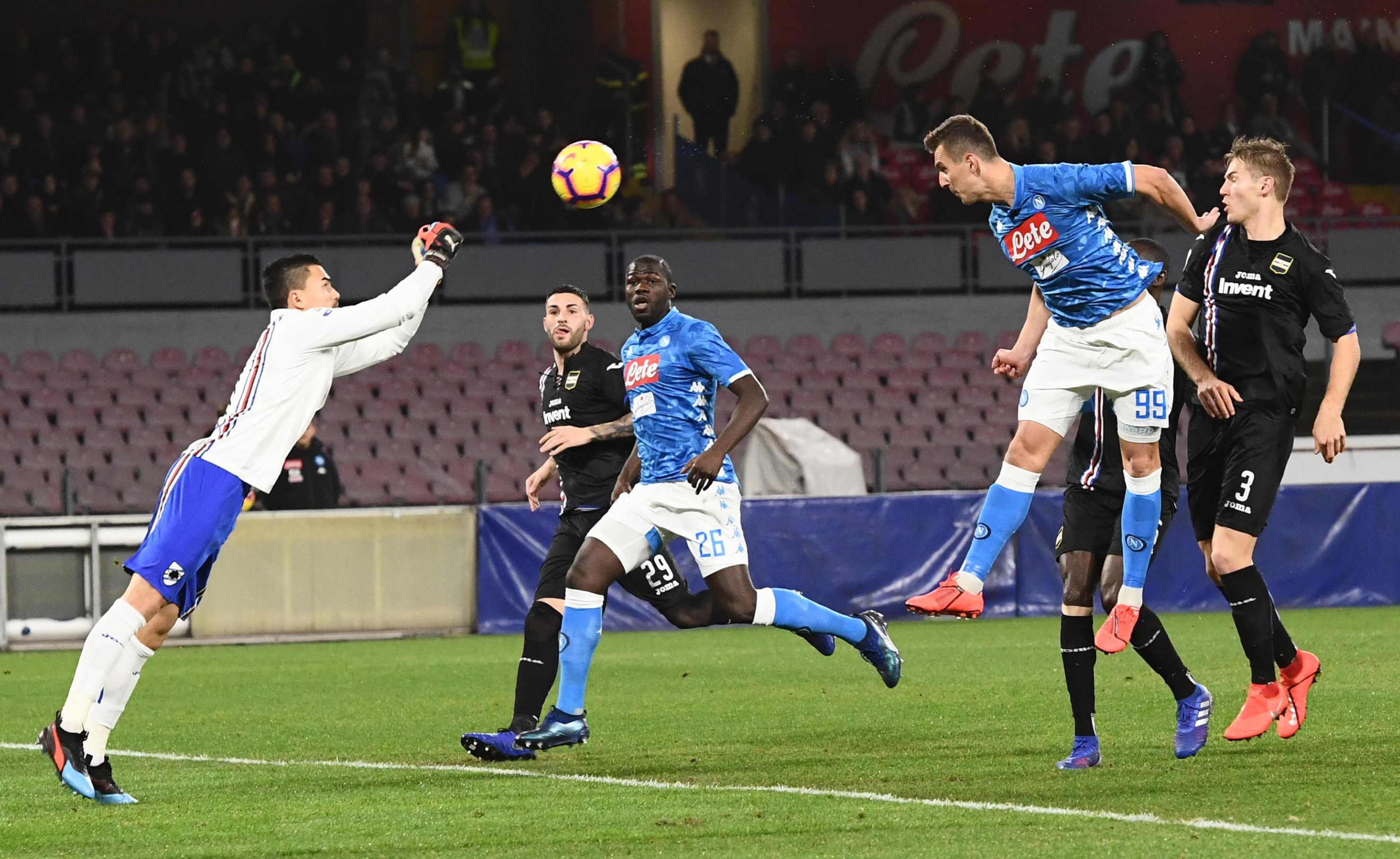 包含桑普多利亚客场-力克那不勒斯，重回胜利的词条